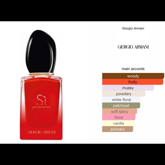 🌺❤️Sì Passione Intense EDP 50 ml+ 2 Free Armani💄